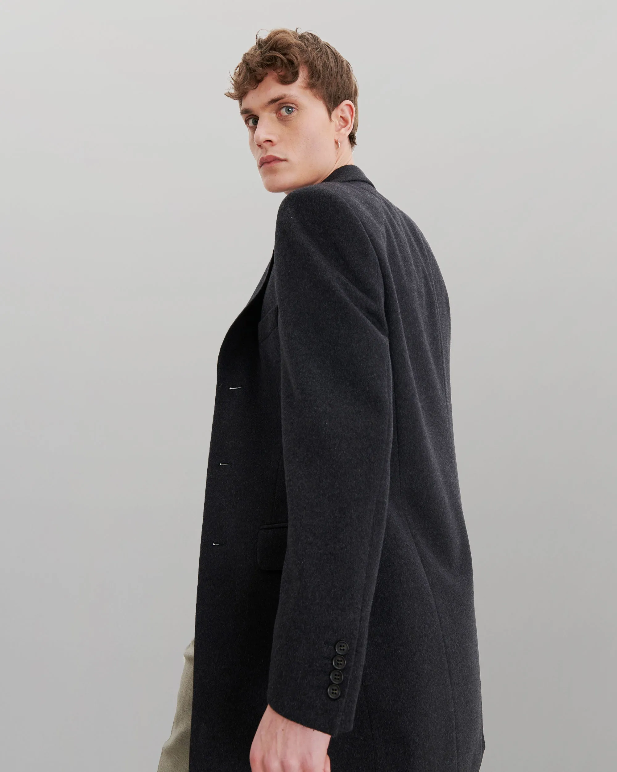 Apollo - Dark Grey - Wool & Cashmere