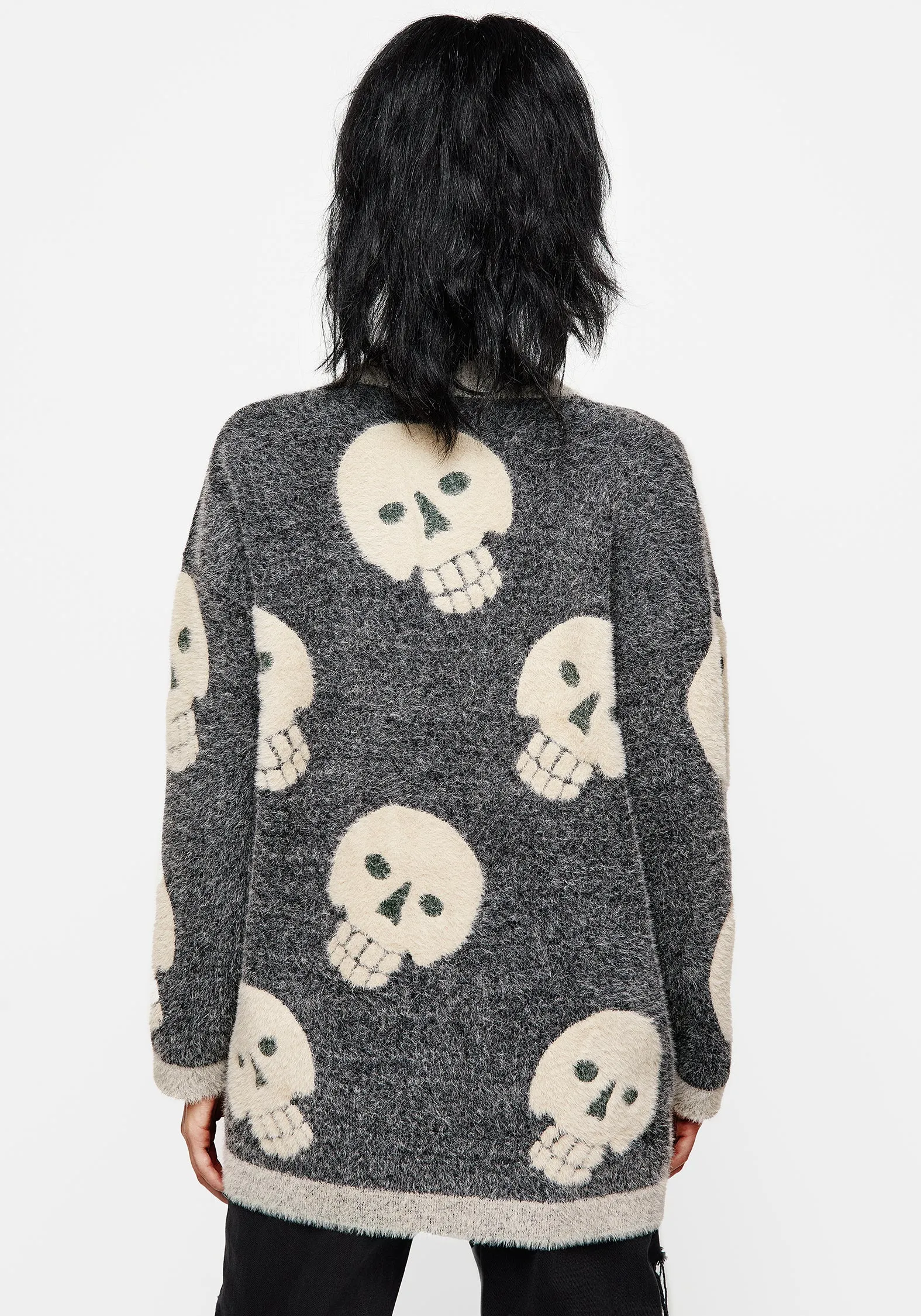 Crania Fluffy Knit Cardigan