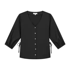 Dressy Tencel Top Black