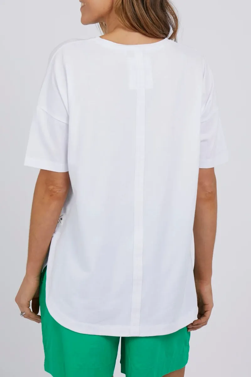 Elm - Society Tee - White