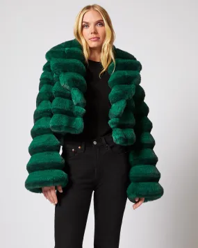 Faux Chinchilla Jacket