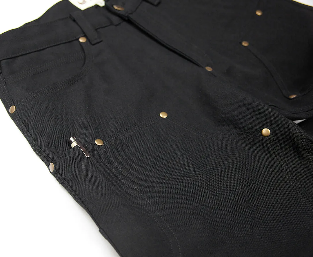 GN.01 Fitted Work Pant - 12oz Black Canvas