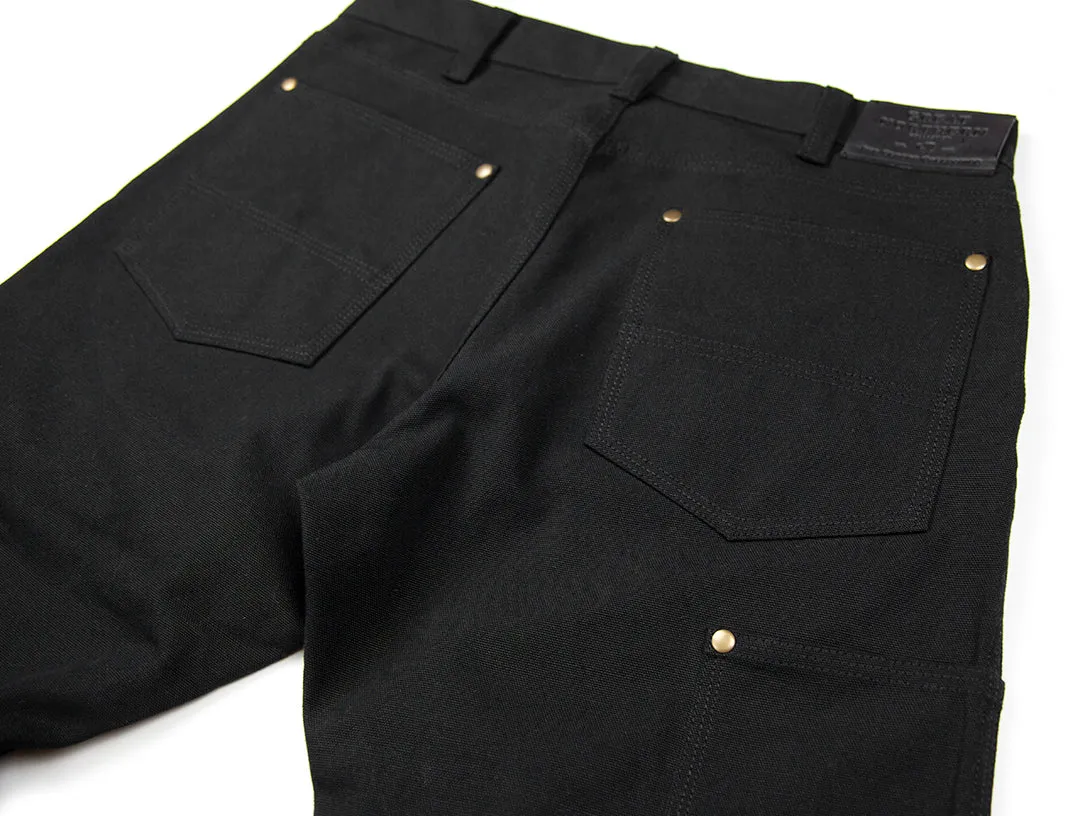 GN.01 Fitted Work Pant - 12oz Black Canvas