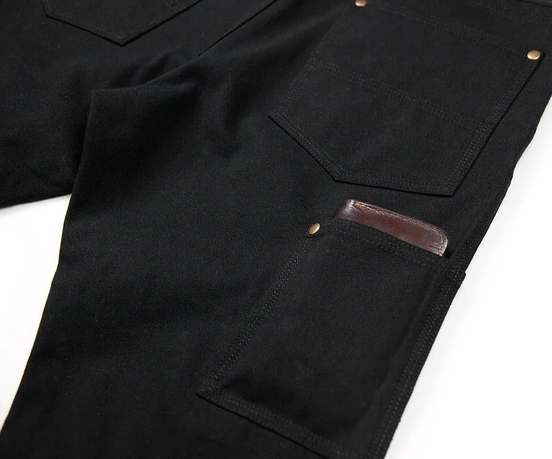 GN.01 Fitted Work Pant - 12oz Black Canvas