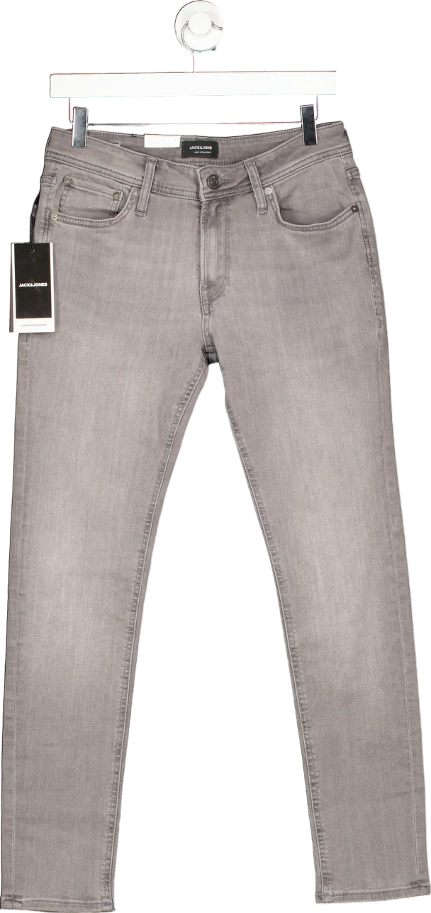 Jack & Jones Grey Skinny Liam Jeans W30