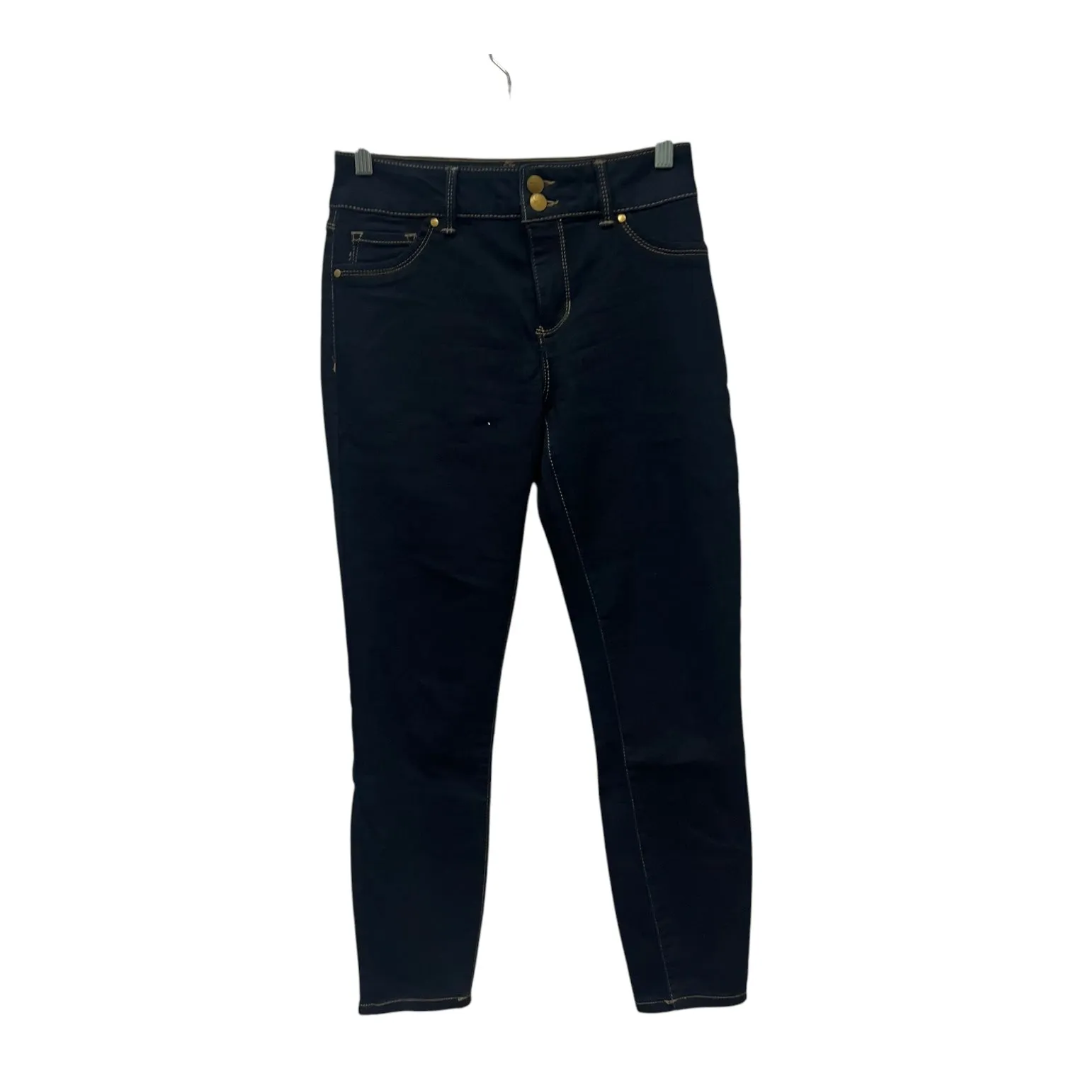 Jeans Skinny By D Jeans In Blue Denim, Size:4