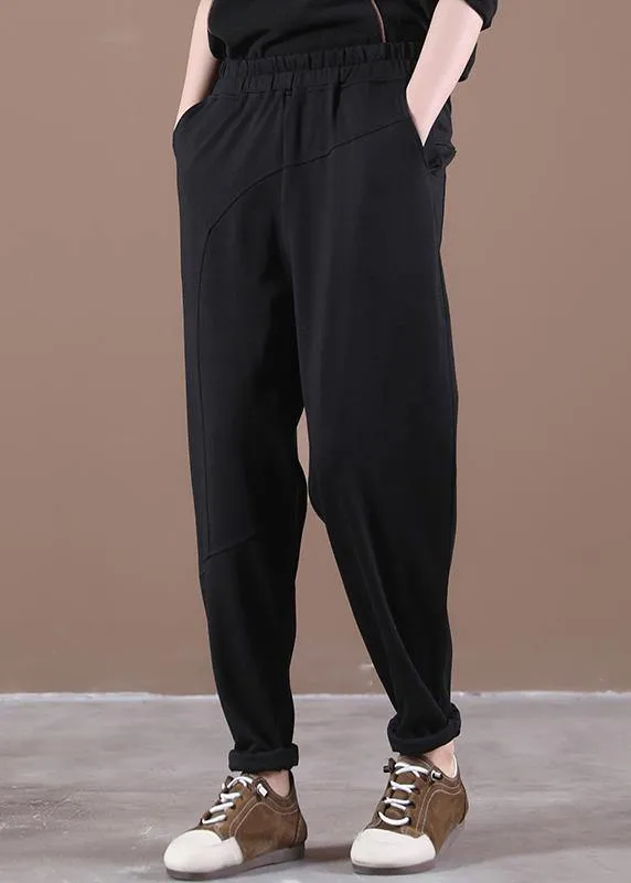 Korean Loose Large Elastic Waist Casual Pants