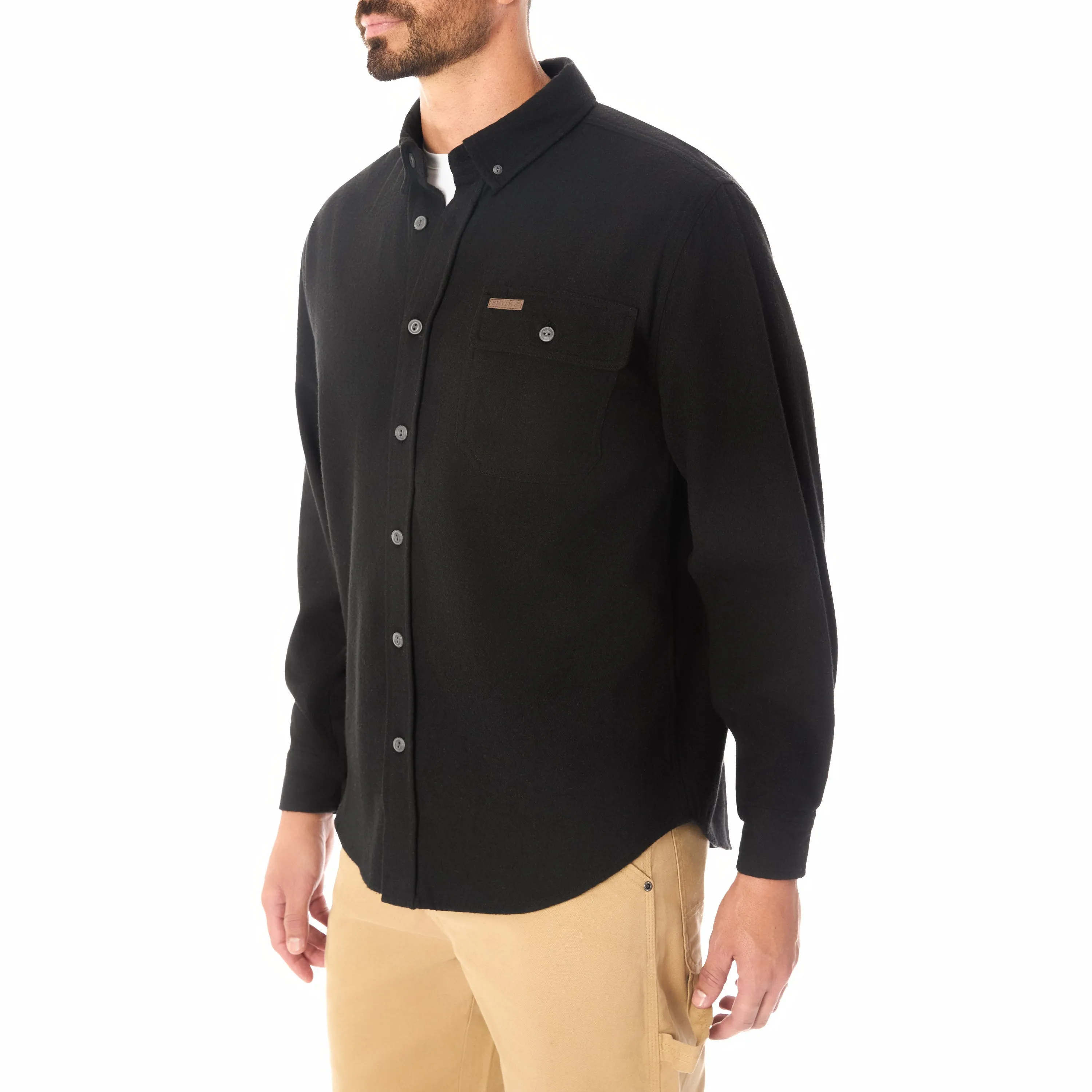 LONG SLEEVE EXTRA HEAVYWEIGHT CHAMOIS FLANNEL SHIRT