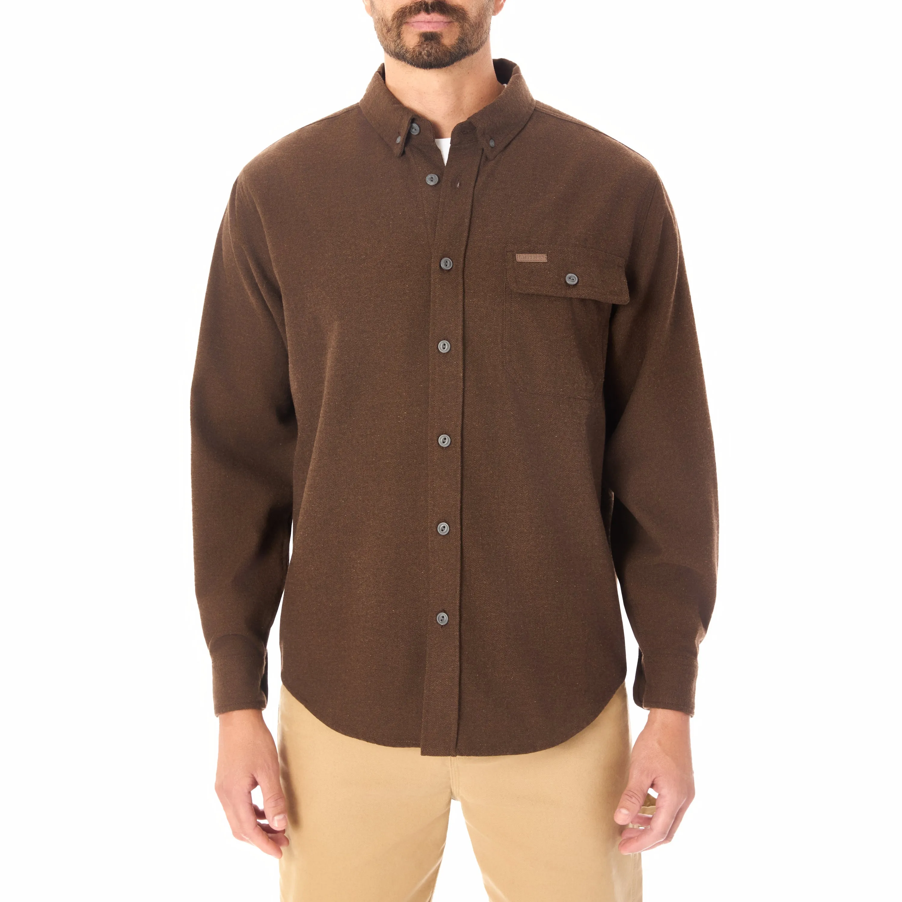 LONG SLEEVE EXTRA HEAVYWEIGHT CHAMOIS FLANNEL SHIRT