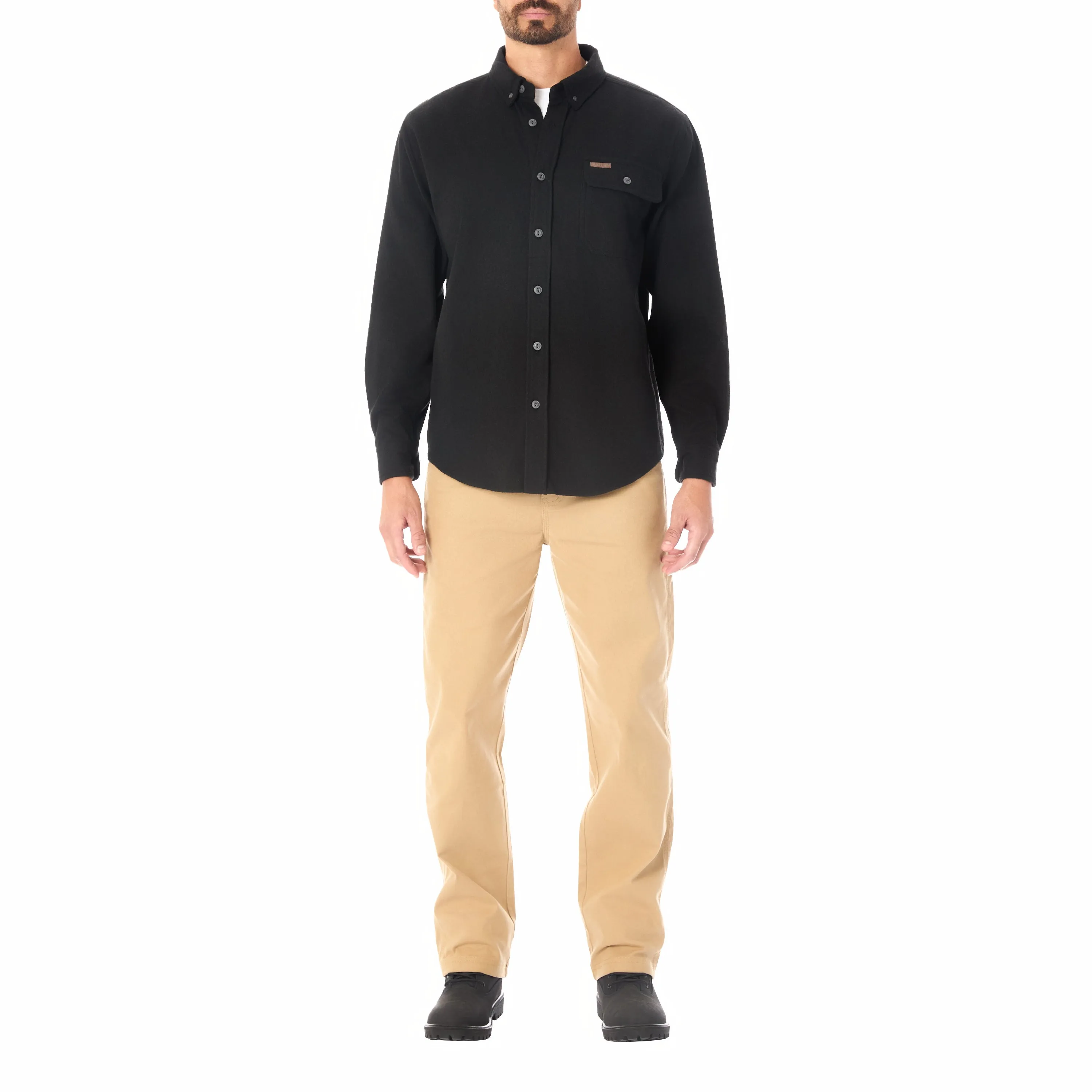 LONG SLEEVE EXTRA HEAVYWEIGHT CHAMOIS FLANNEL SHIRT