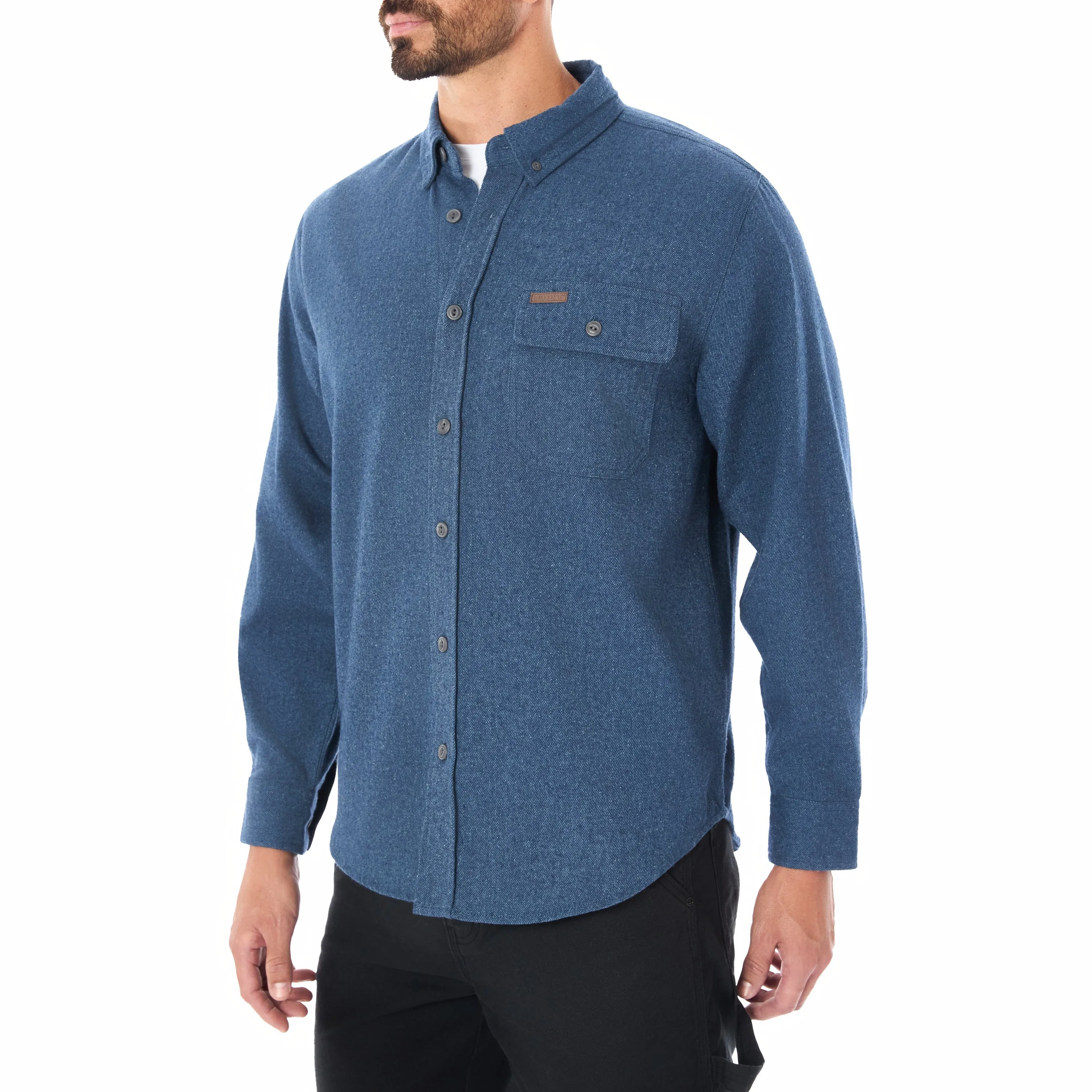 LONG SLEEVE EXTRA HEAVYWEIGHT CHAMOIS FLANNEL SHIRT