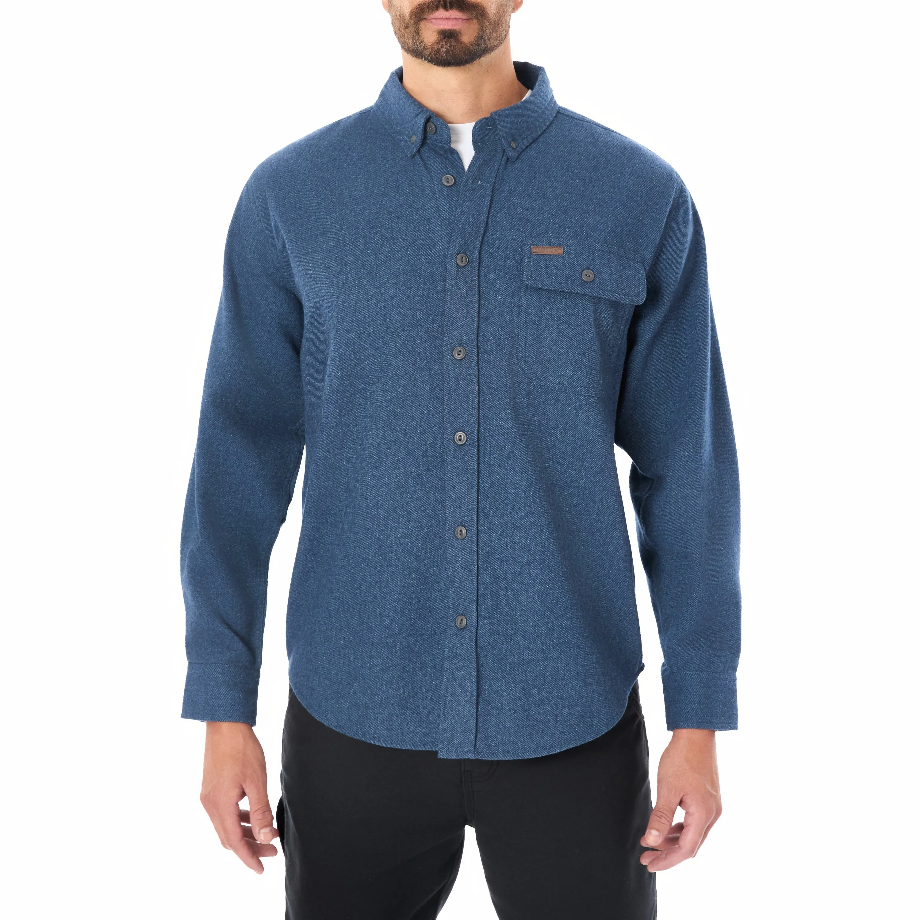 LONG SLEEVE EXTRA HEAVYWEIGHT CHAMOIS FLANNEL SHIRT