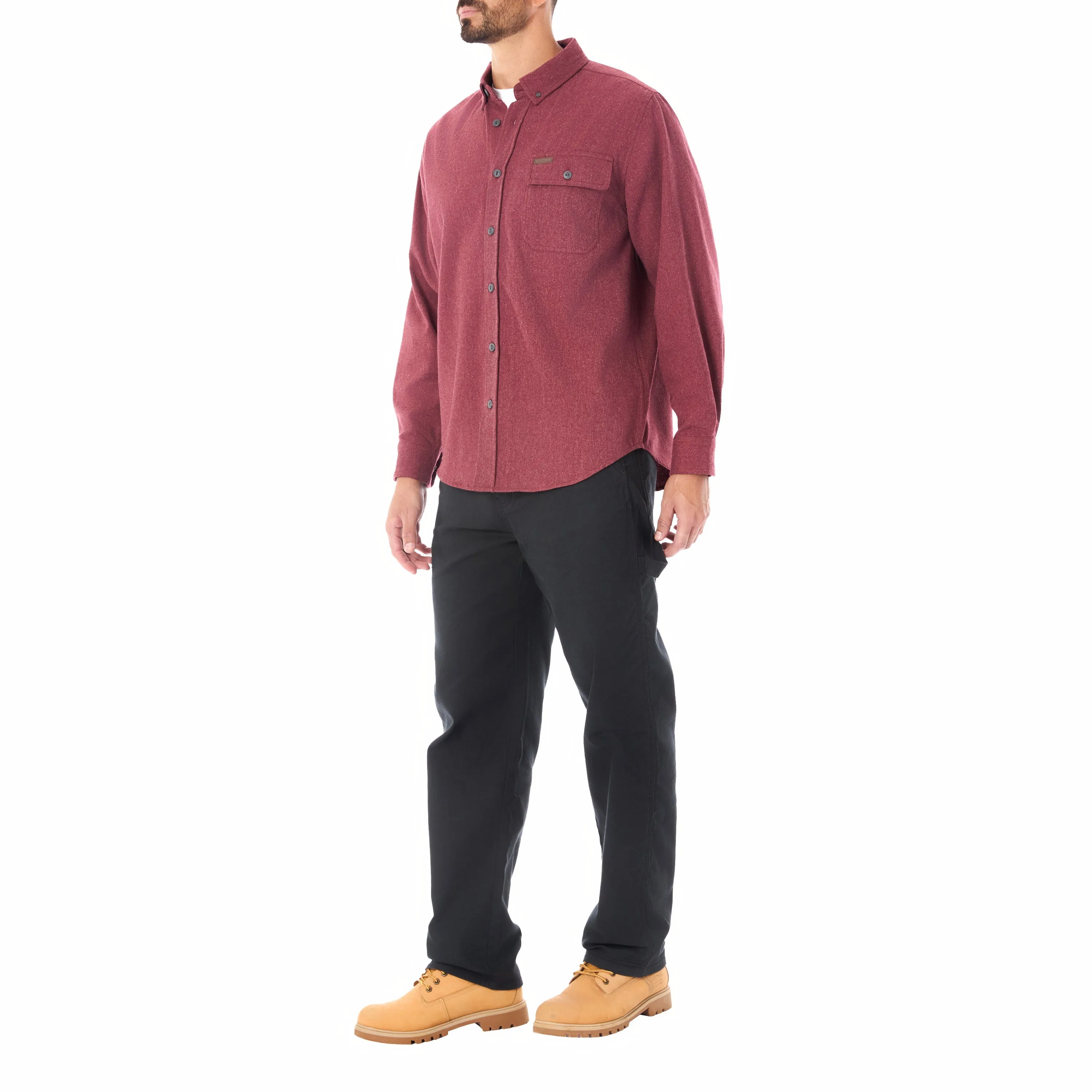 LONG SLEEVE EXTRA HEAVYWEIGHT CHAMOIS FLANNEL SHIRT