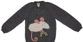 NW413 Grey Mouse Sweater