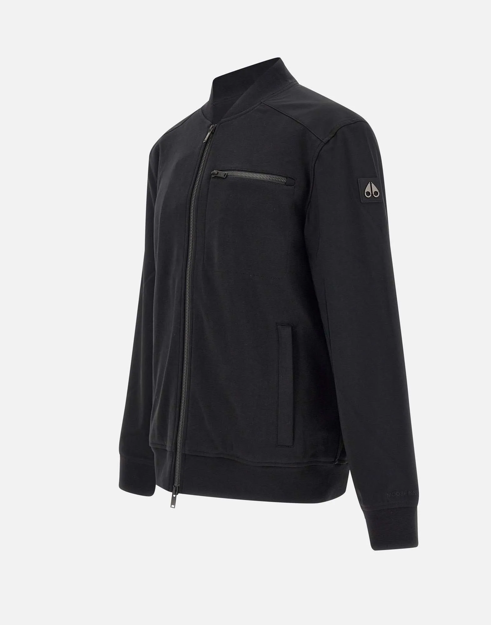 Perido Black Bomber Jacket for Men