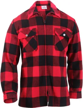 Red Concealed Carry Flannel Shirt