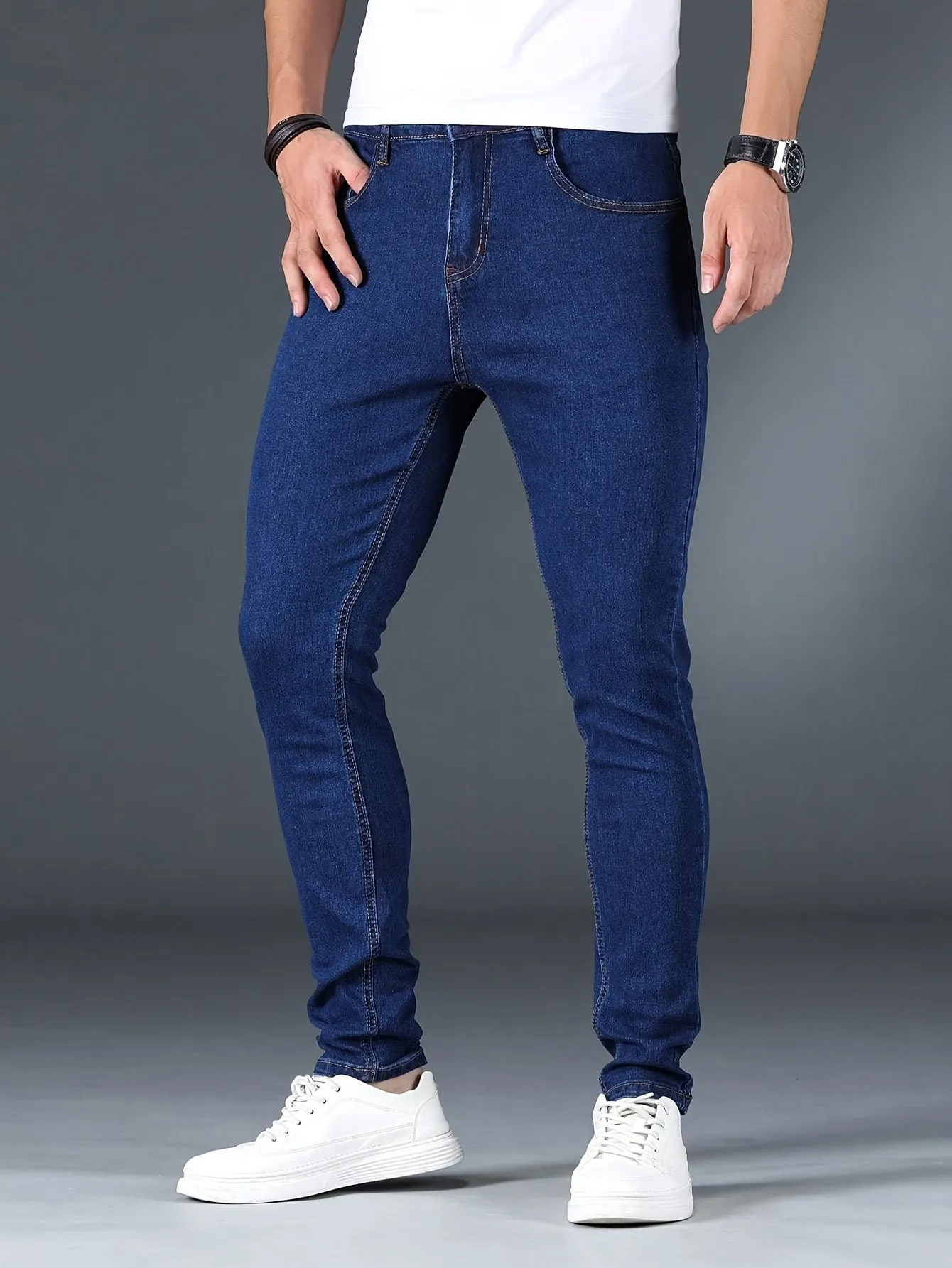 Skinny, Slim- Fit Jean For men's at Al Hudaibiya