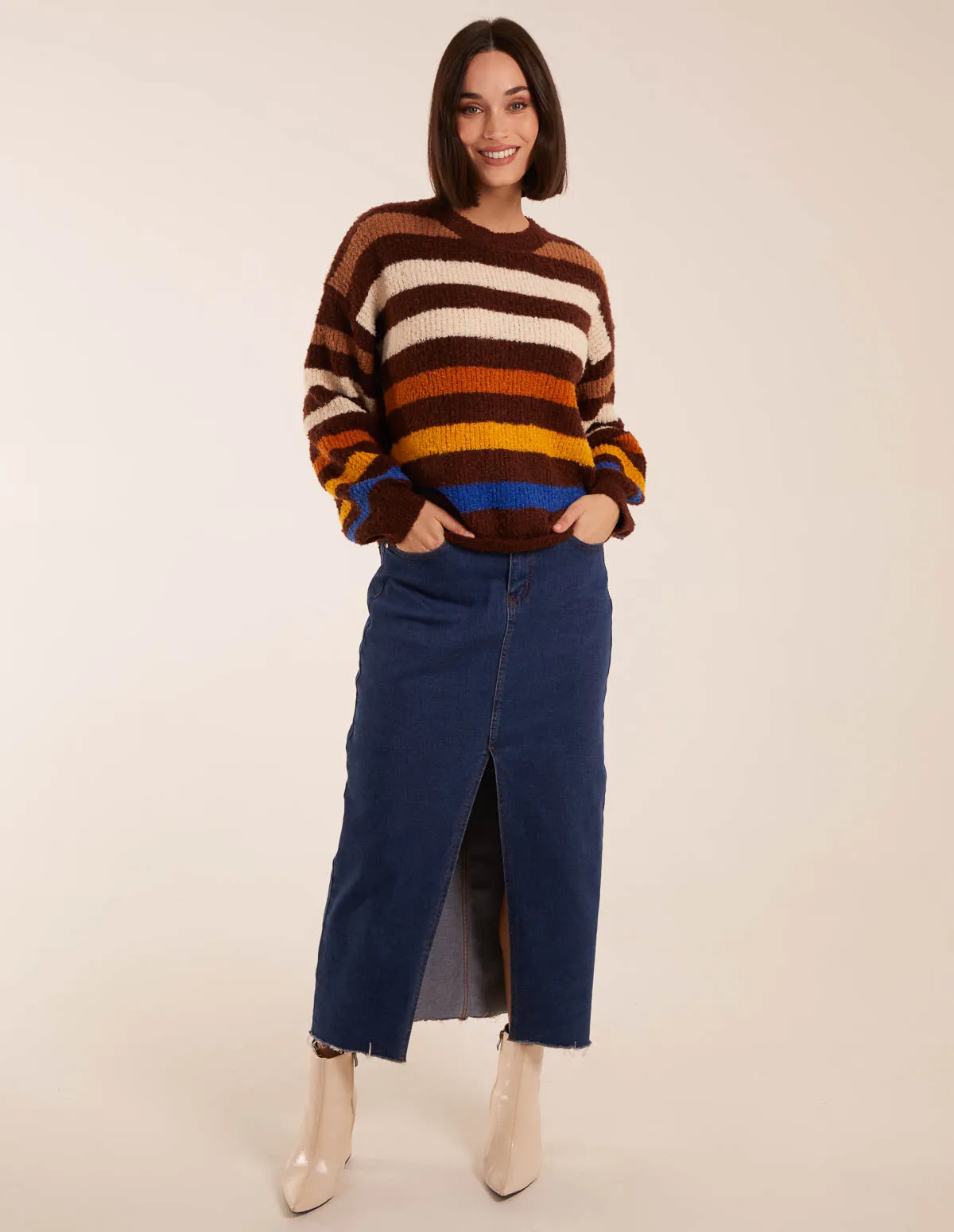 Soft Touch Stripe Jumper