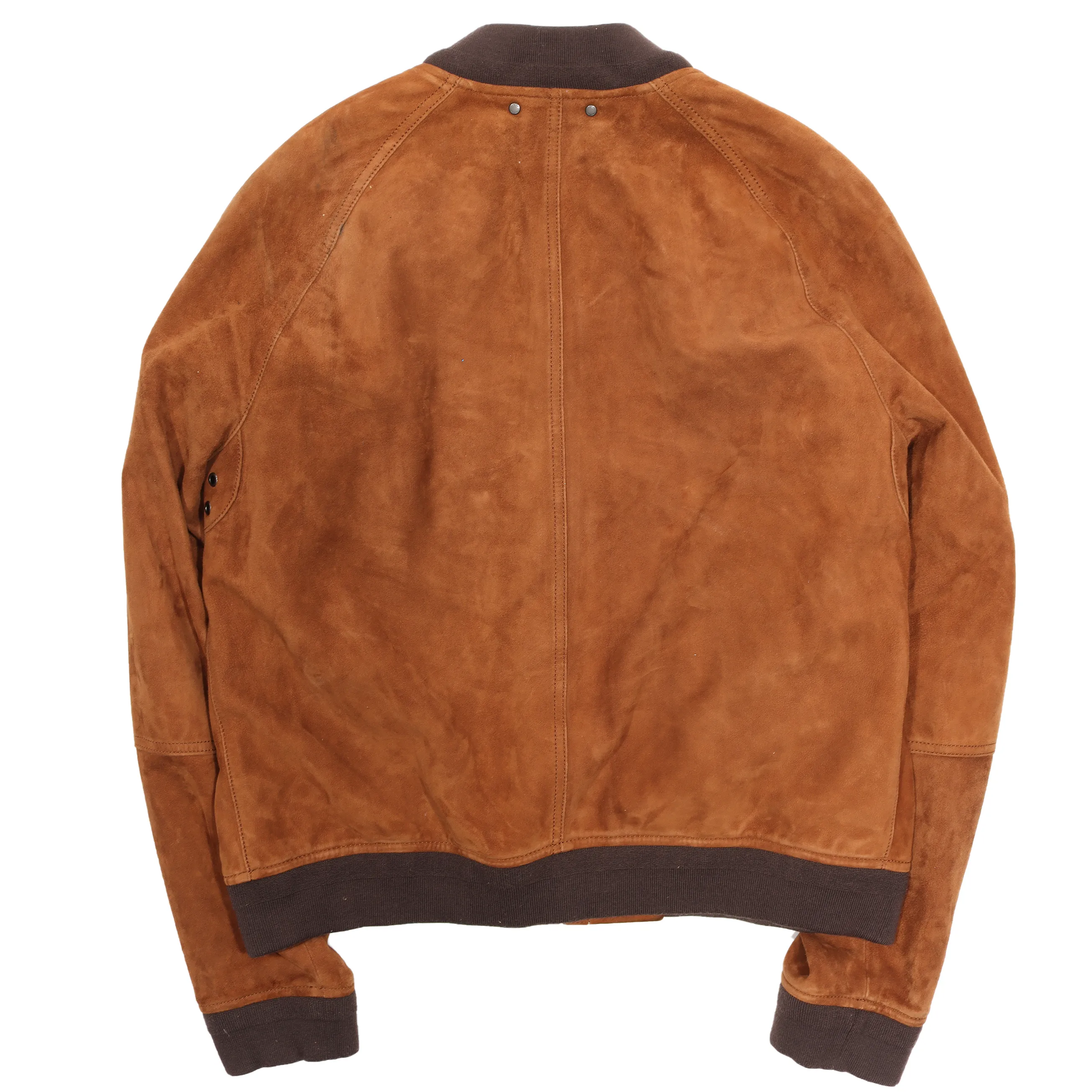 Suede Bomber Jacket