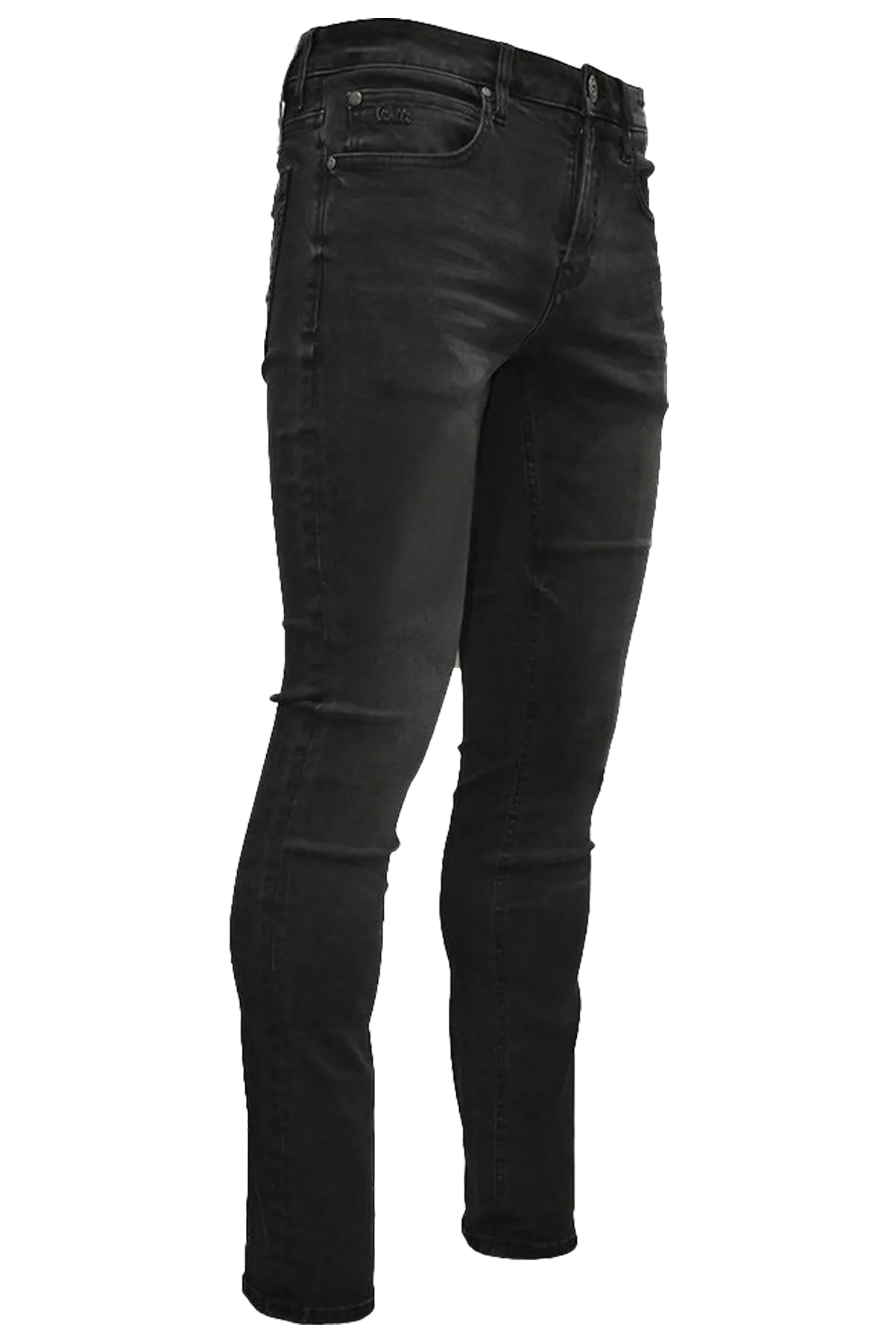 Vialli Retract Black Skinny Jean