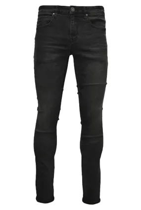 Vialli Retract Black Skinny Jean