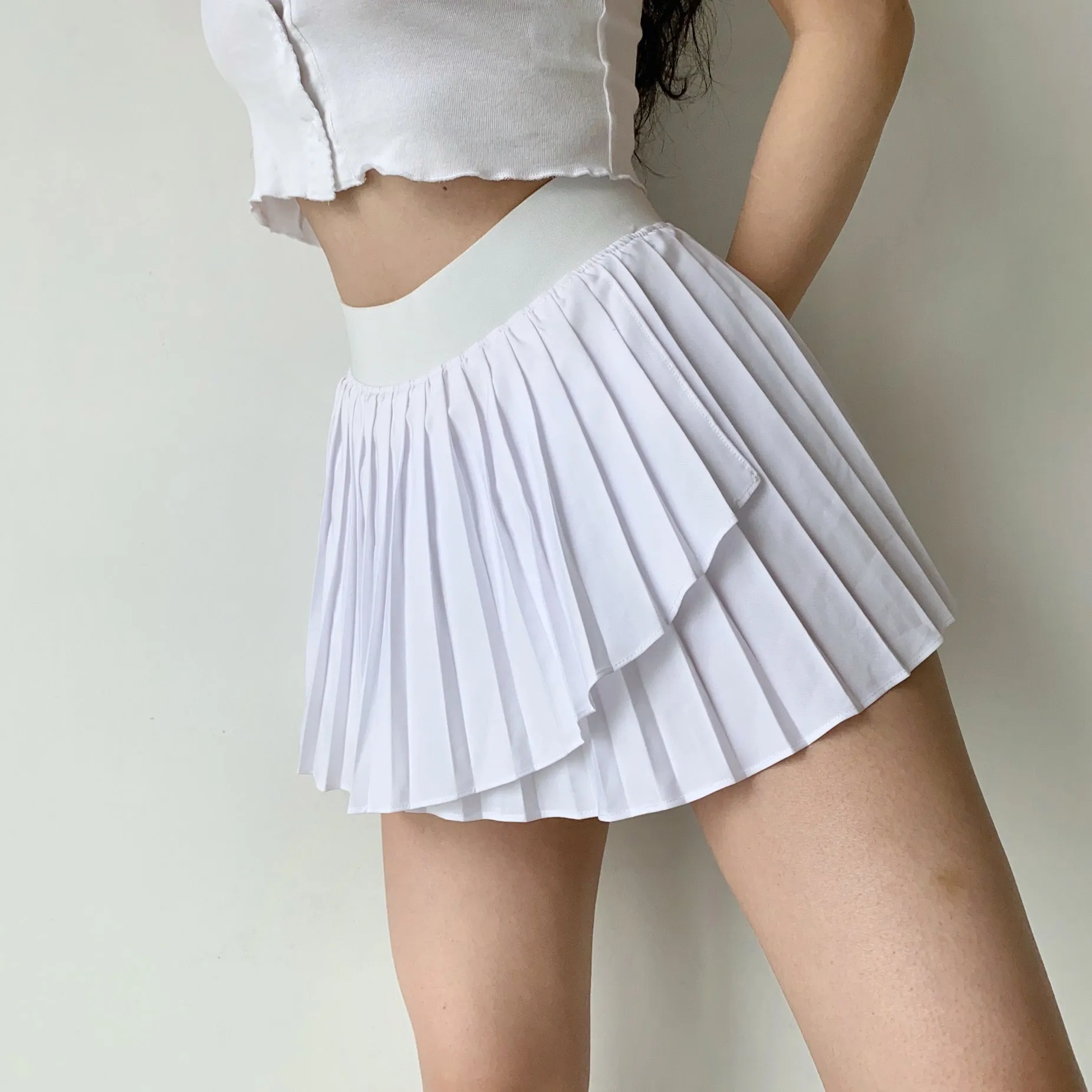 Wenkouban - Victory Pleated Tennis Skirt ~ HANDMADE